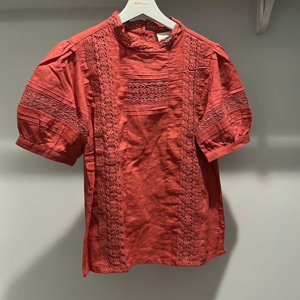 Beautiful copper colour top NWT COTTON